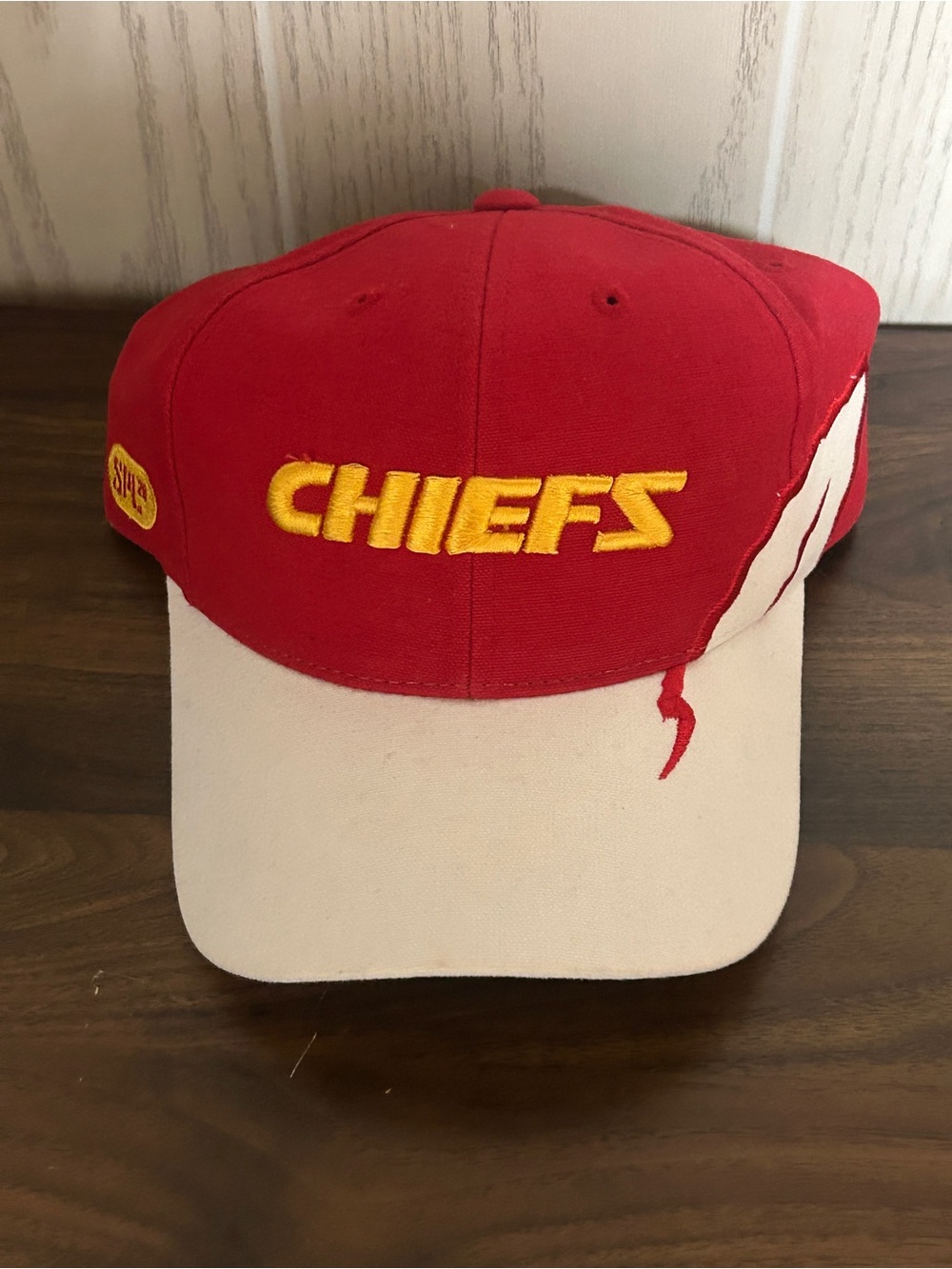 Vintage Kansas City Chiefs NFL SPL 28 Snapback Hat Cap Red White Football Y2K